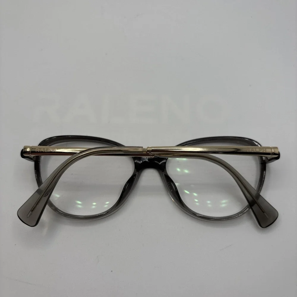 Ralph by Ralph Lauren RA7157U 6127 Transparent Grey on Shiny Gold 53-18-140 #D98